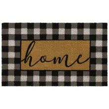 Load image into Gallery viewer, Nature4u Home Coir Plaid Doormat 18"x30" ideal for indoor or outdoor use. Nature4uhome