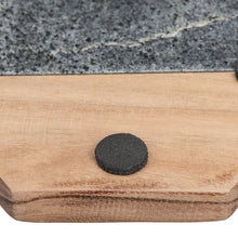 Load image into Gallery viewer, Better Homes & Gardens 4-Piece Wood and Stone Coaster Set Nature4uhome