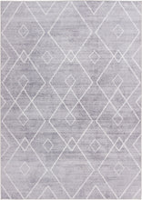 Load image into Gallery viewer, Better Homes & Gardens Diamond Machine Washable Area Rug, Gray, 5'x7' Nature4uhome