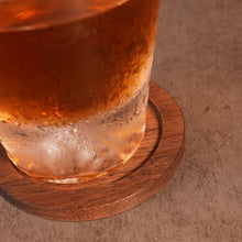 Load image into Gallery viewer, CONSDAN Cup Coasters, USA Grown Hardwood, Wooden Cup Coasters Set, 6 Pcs a set Nature4uhome