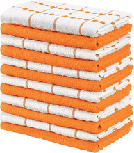 Load image into Gallery viewer, Kitchen Towels set 15 x 25 Inches, 100% Ring Spun Cotton Super Soft Tea Towels and Bar Towels Nature4uhome