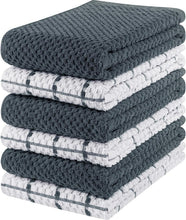 Load image into Gallery viewer, Kitchen Towels set 15 x 25 Inches, 100% Ring Spun Cotton Super Soft Tea Towels and Bar Towels Nature4uhome