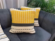 Load image into Gallery viewer, NATURE4U 2 pcs Boho Throw Pillow Covers for Couch Sofa 18 x 18 Inch Nature4uhome