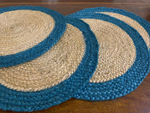 Load image into Gallery viewer, Nature4u 100% Jute Hand Braided Placemat Set of 4 Nature4uhome