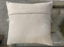 Load image into Gallery viewer, Nature4u Set of 2 Boho Throw Pillow Covers , 18 x 18 Inch Cotton Hand-Woven Decorative Pillows Covers Nature4uhome