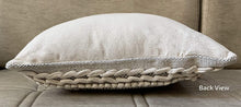 Load image into Gallery viewer, Nature4u Set of 2 Boho Throw Pillow Covers , 18 x 18 Inch Cotton Hand-Woven Decorative Pillows Covers Nature4uhome