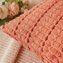 Load image into Gallery viewer, Pack of 2 Corduroy Decorative Throw Pillow Covers Soft Boho Striped Pillow Covers Nature4uhome
