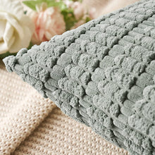 Load image into Gallery viewer, Pack of 2 Corduroy Decorative Throw Pillow Covers Soft Boho Striped Pillow Covers Nature4uhome