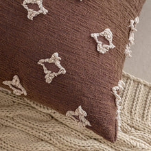 Load image into Gallery viewer, Set of 2 Decorative Throw Pillow Covers Rhombic Jacquard Pillowcase Soft Square Cushion Case Nature4uhome
