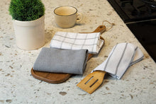 Load image into Gallery viewer, LINEN Kitchen Towels and Dishcloths Set -Cotton Dish Cloths, 18”x 28&quot; Nature4uhome
