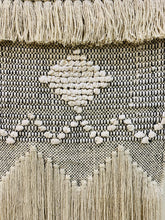 Load image into Gallery viewer, NATURE4U Woven Wall Hanging  Handmade  with Fringe and Tassle, 17.5&quot; W x 32&quot; L Nature4uhome
