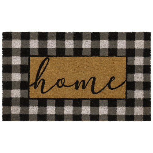 Nature4u Home Coir Plaid Doormat 18