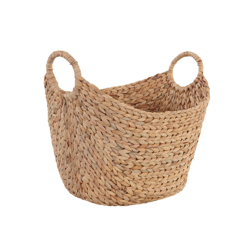 Better Homes & Gardens Large Natural Water Hyacinth Boat Basket Nature4uhome