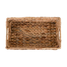 Load image into Gallery viewer, Nature4u Homes &amp; Gardens Woven Natural Water Hyacinth Organizational Basket Set of 3 Nature4uhome
