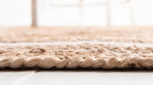 Load image into Gallery viewer, Nature4u hone Braided Jute Natural Fiber Vintage Area Rug or Runner Nature4uhome
