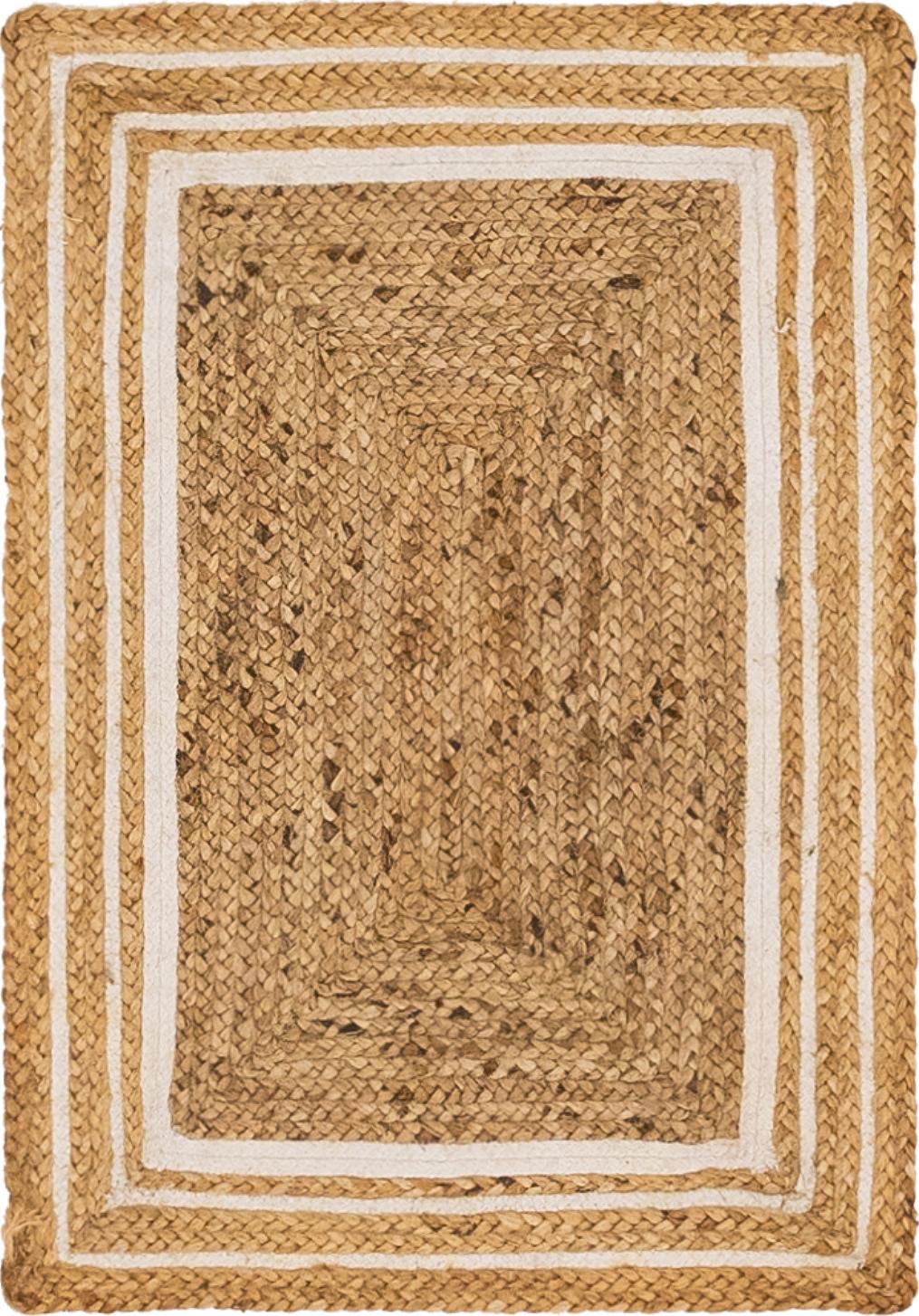 Nature4u hone Braided Jute Natural Fiber Vintage Area Rug or Runner Nature4uhome