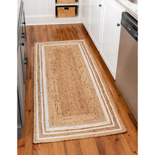 Load image into Gallery viewer, Nature4u hone Braided Jute Natural Fiber Vintage Area Rug or Runner Nature4uhome
