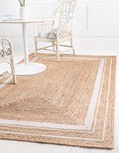 Load image into Gallery viewer, Nature4u hone Braided Jute Natural Fiber Vintage Area Rug or Runner Nature4uhome

