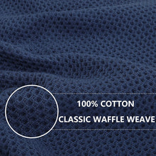 Load image into Gallery viewer, nature4uhome 100% Cotton Waffle Weave Kitchen Dish Cloths, Ultra Soft Absorbent Quick Drying Dish Towels, 12x12 Inches, 6-Pack, Dark Grey Nature4uhome
